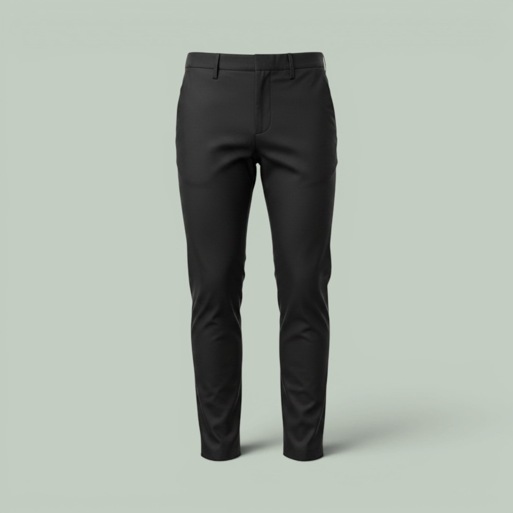 River Island Chino Pants Mens 30x30 Black